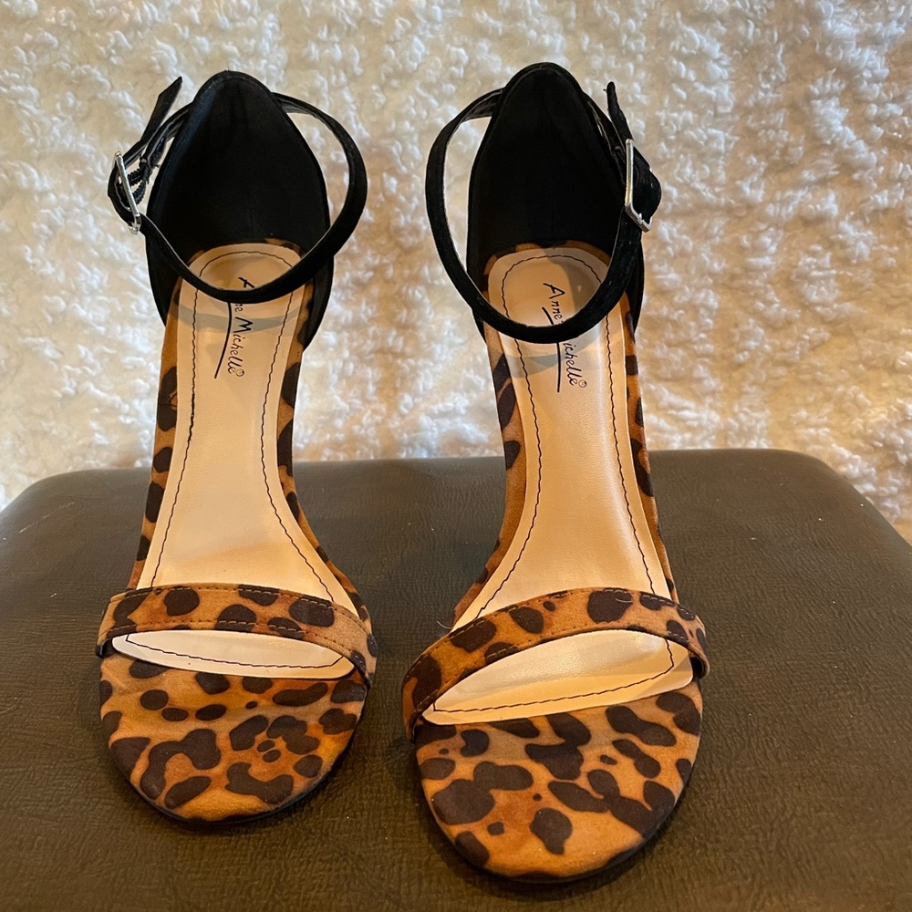 Leopard heels